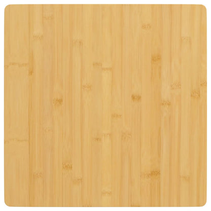 vidaXL Tischplatte 50x50x4 cm Bambus