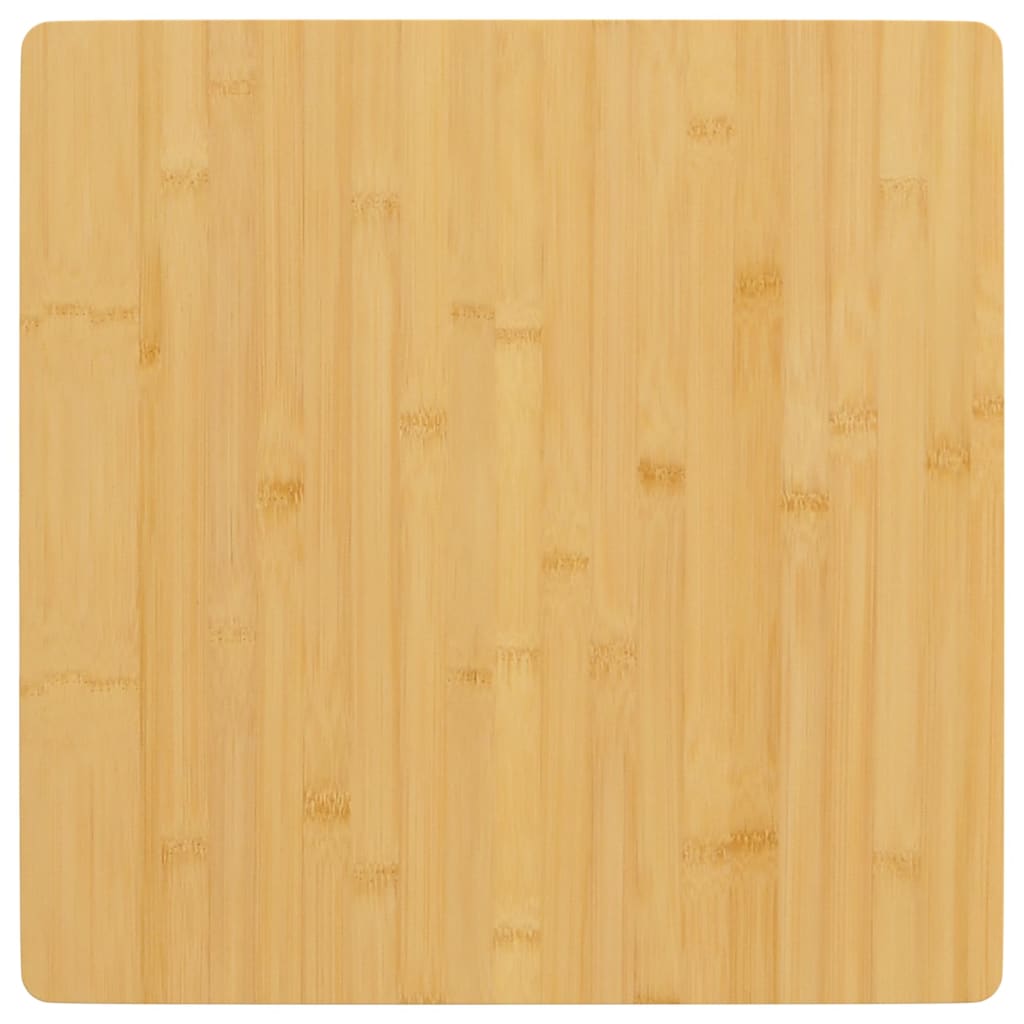 vidaXL Plateau de table 60x60x4 cm Bambou