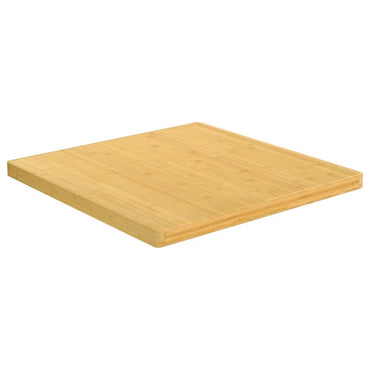 vidaXL Plateau de table 70x70x4 cm Bambou