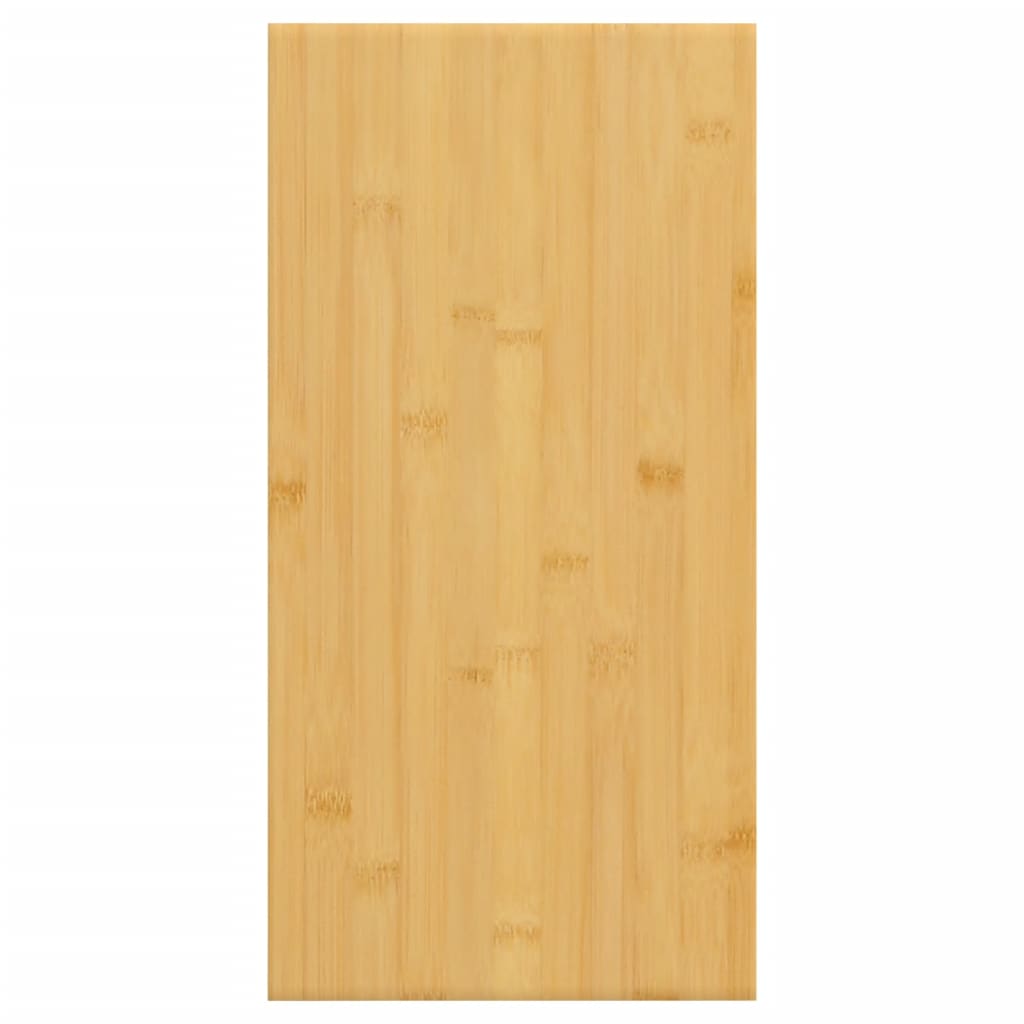 vidaXL Étagère murale 40x20x1,5 cm bambou