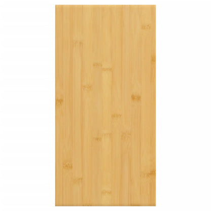 vidaXL Étagère murale 40x20x1,5 cm bambou