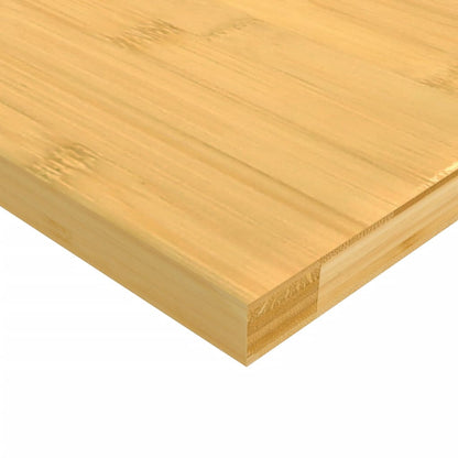 vidaXL Étagère murale 40x20x1,5 cm bambou