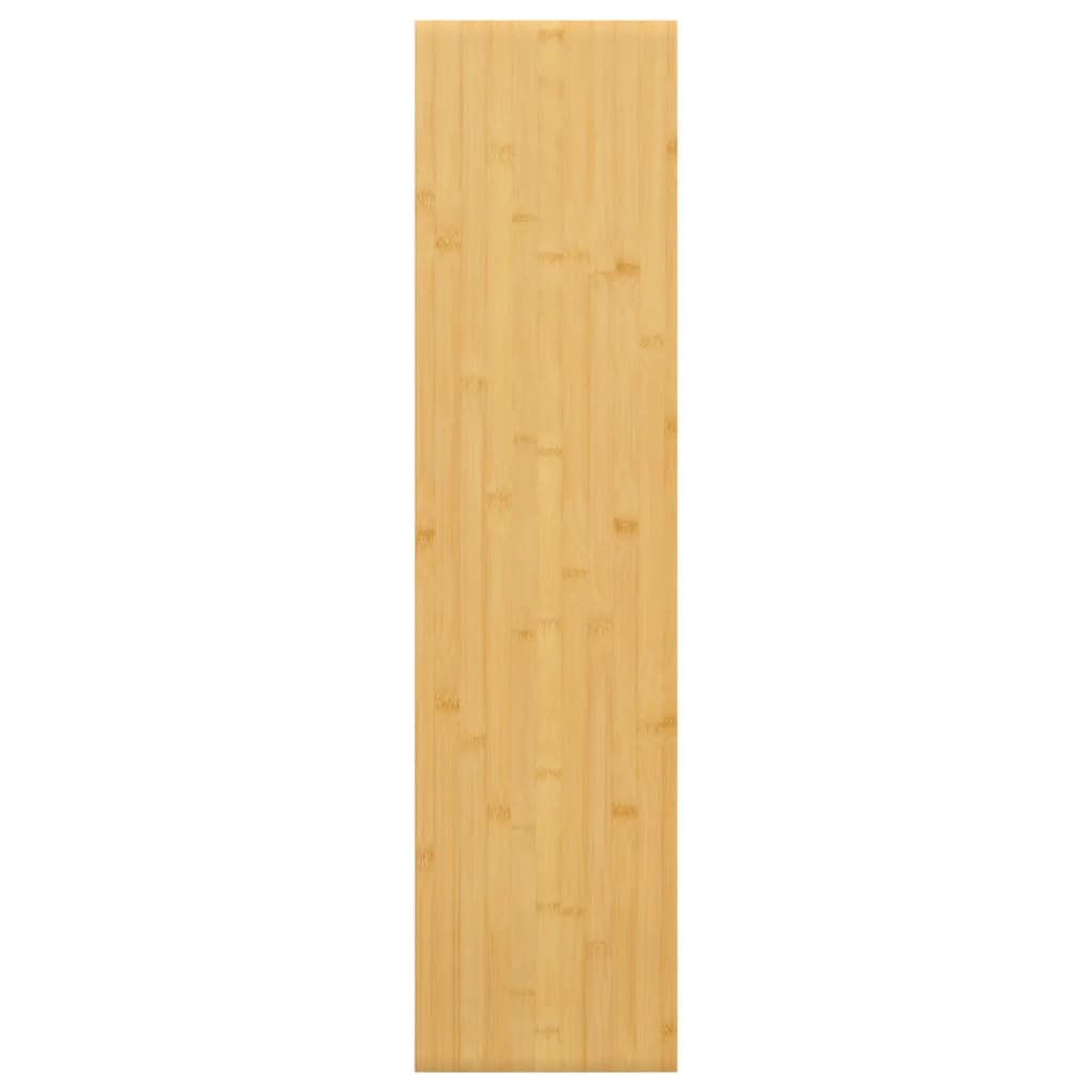 vidaXL Wandregal 80x20x2,5 cm Bambus