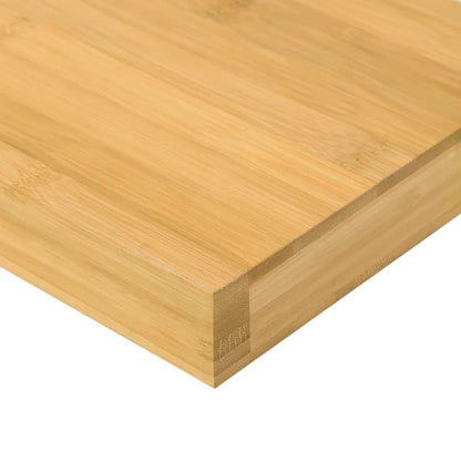 vidaXL Wandregal 80x20x4 cm Bambus