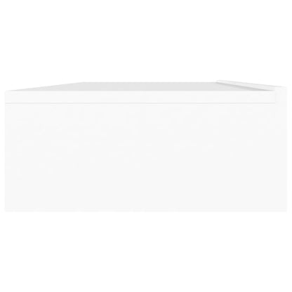 Meuble TV vidaXL avec lumières LED blanc 120x35x15,5 cm