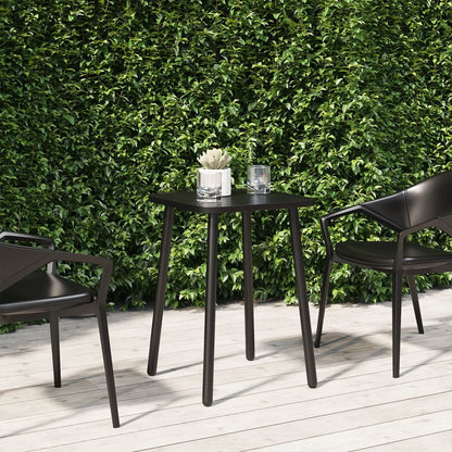 vidaXL Table de jardin Anthracite 50x50x71 cm Acier