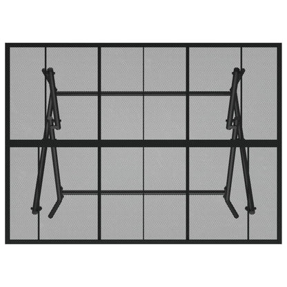 vidaXL Table de jardin pliable anthracite 110x80x72 cm maille d'acier