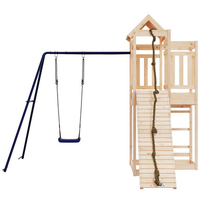vidaXL Spielturm Massivholz Kiefer