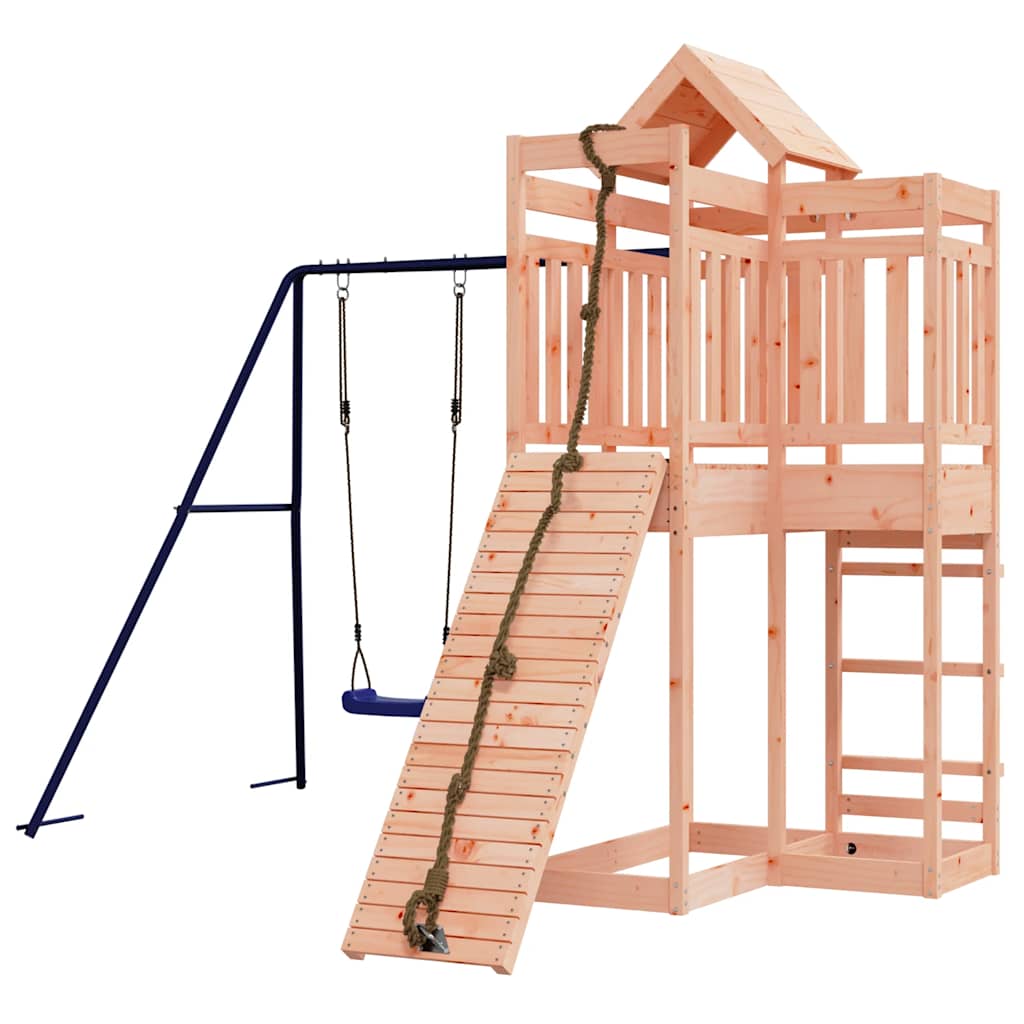 vidaXL Spielturm Massivholz Douglasie