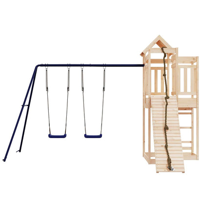 vidaXL Spielturm Massivholz Kiefer