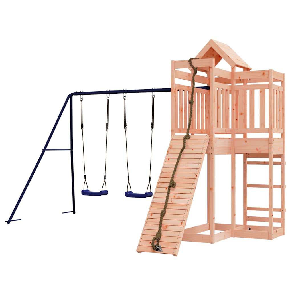 vidaXL Spielturm Massivholz Douglasie