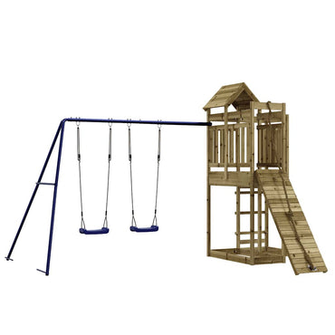 vidaXL Spielturm Imprägniertes Kiefernholz