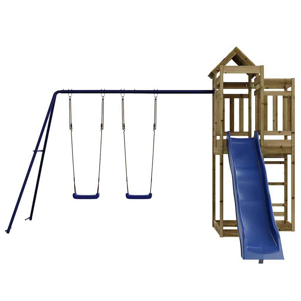 vidaXL Spielturm Imprägniertes Kiefernholz