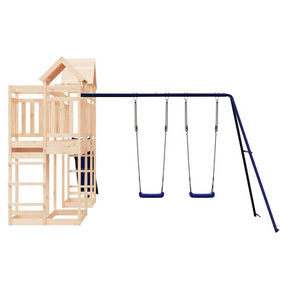 vidaXL Spielturm Massivholz Kiefer