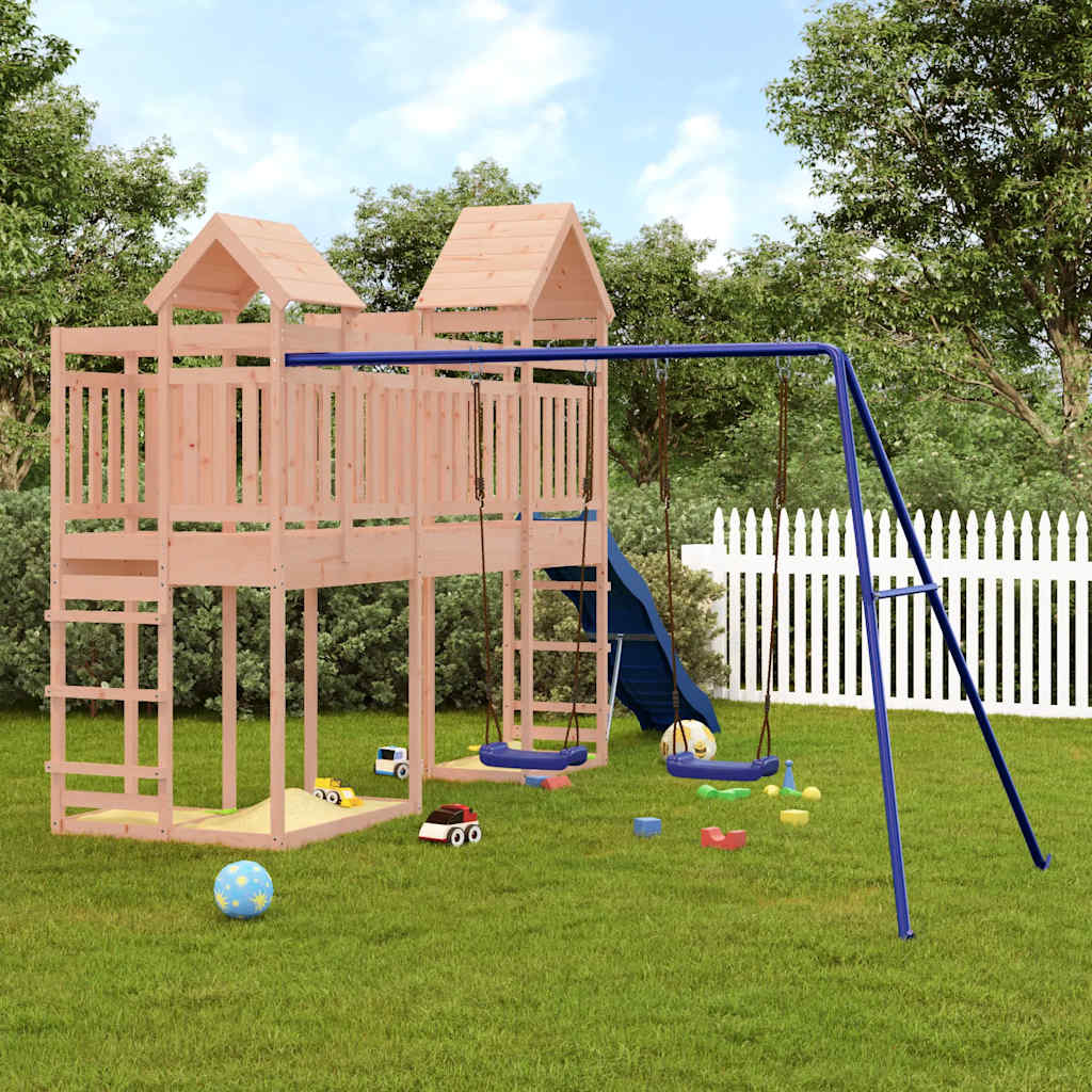 vidaXL Spielturm Massivholz Douglasie