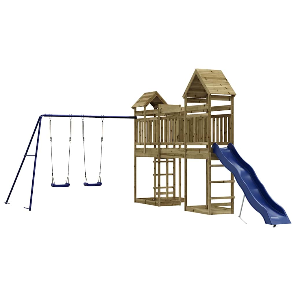 vidaXL Spielturm Imprägniertes Kiefernholz