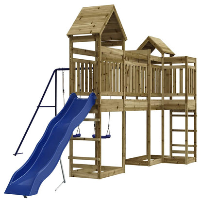 vidaXL Spielturm Imprägniertes Kiefernholz