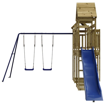vidaXL Spielturm Imprägniertes Kiefernholz