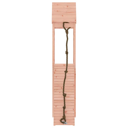 vidaXL Spielturm mit Kletterwand Massivholz Douglasie