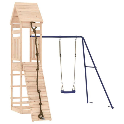 vidaXL Spielturm Massivholz Kiefer