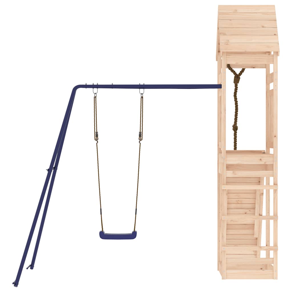 vidaXL Spielturm Massivholz Kiefer