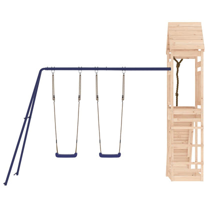 vidaXL Spielturm Massivholz Kiefer