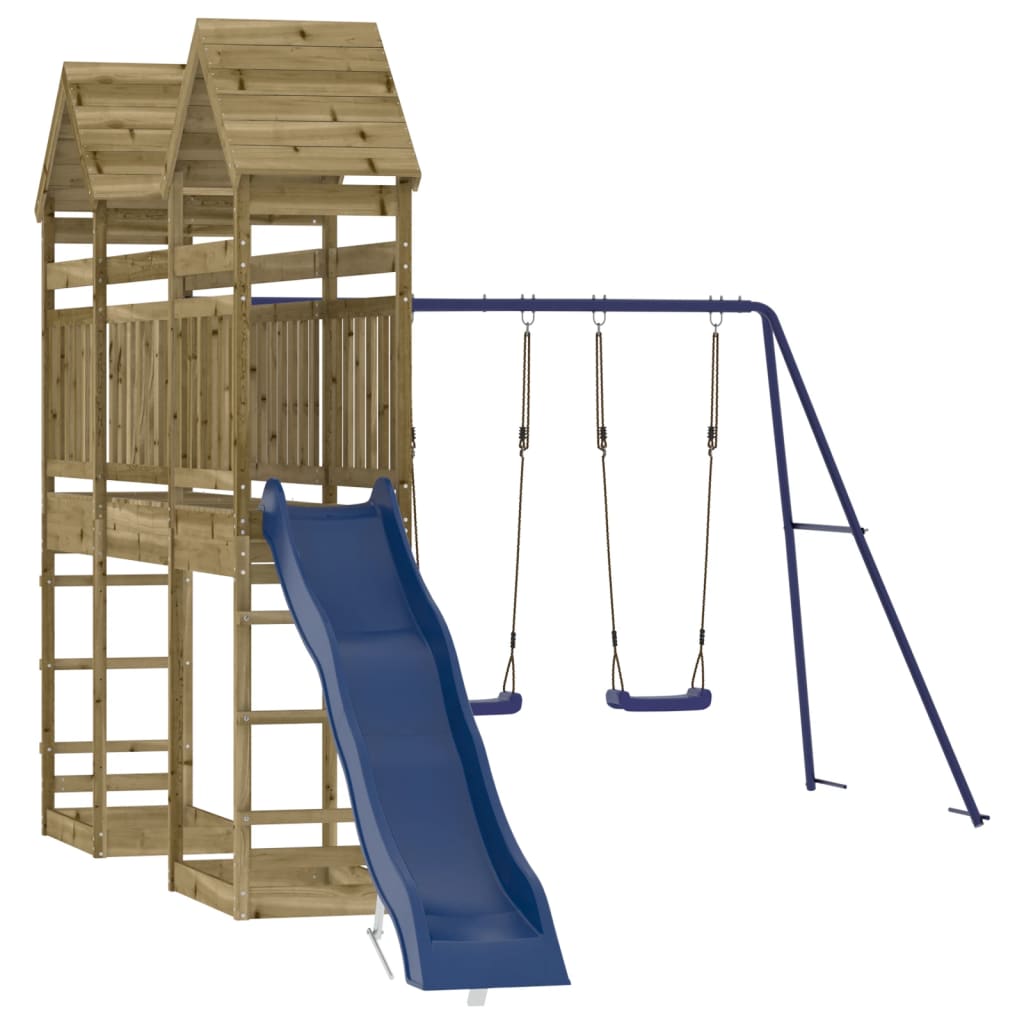 vidaXL Spielturm Imprägniertes Kiefernholz