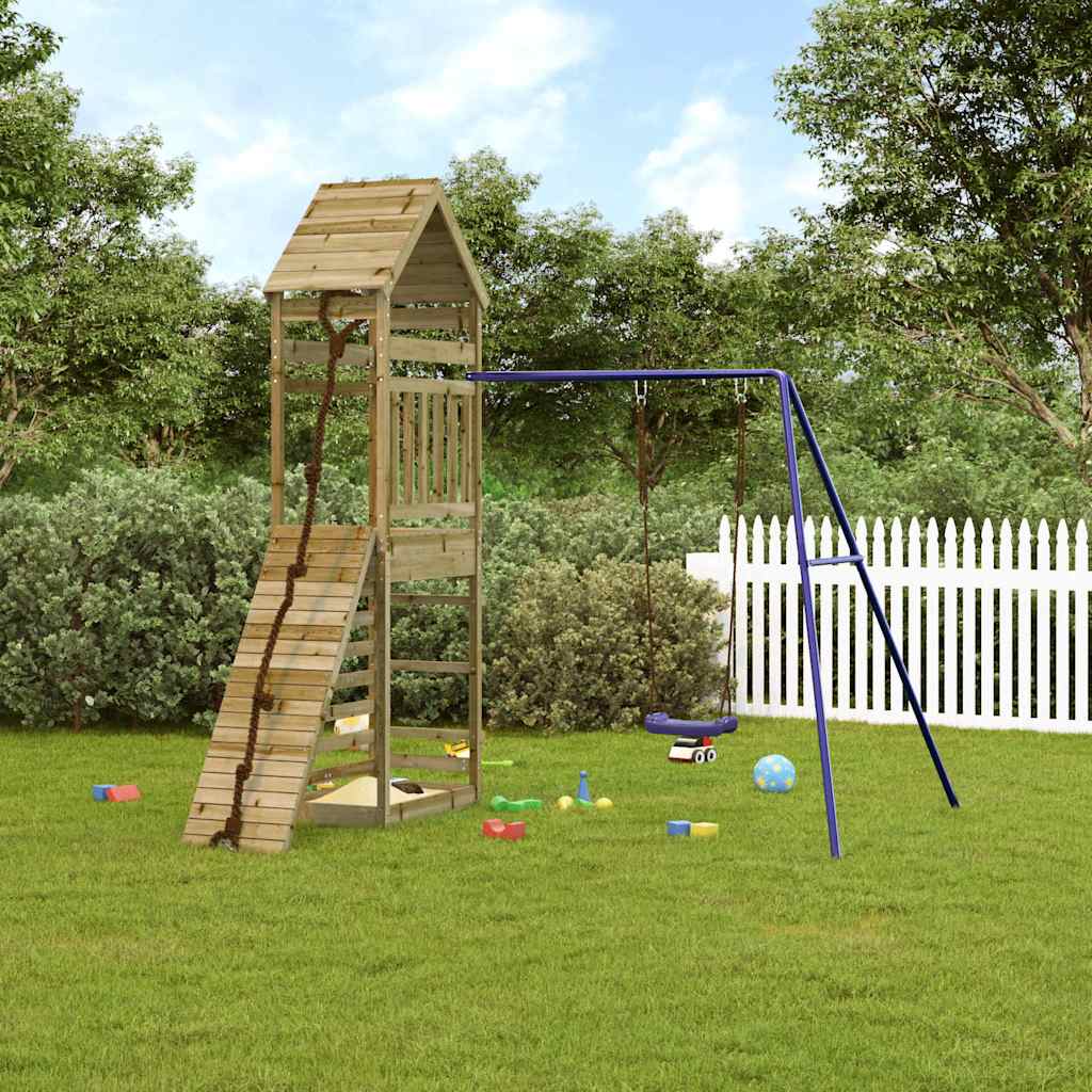 vidaXL Spielturm Imprägniertes Kiefernholz