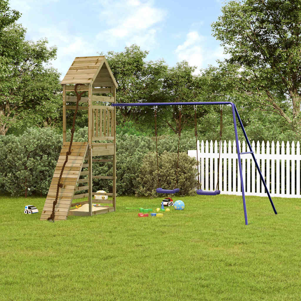 vidaXL Spielturm Imprägniertes Kiefernholz
