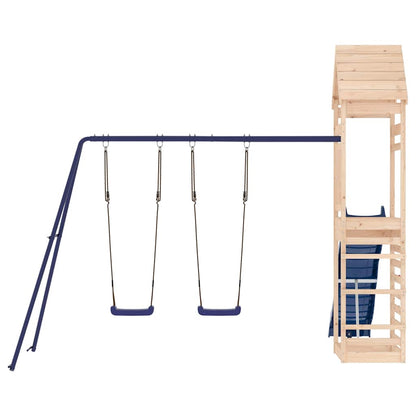vidaXL Spielturm Massivholz Kiefer