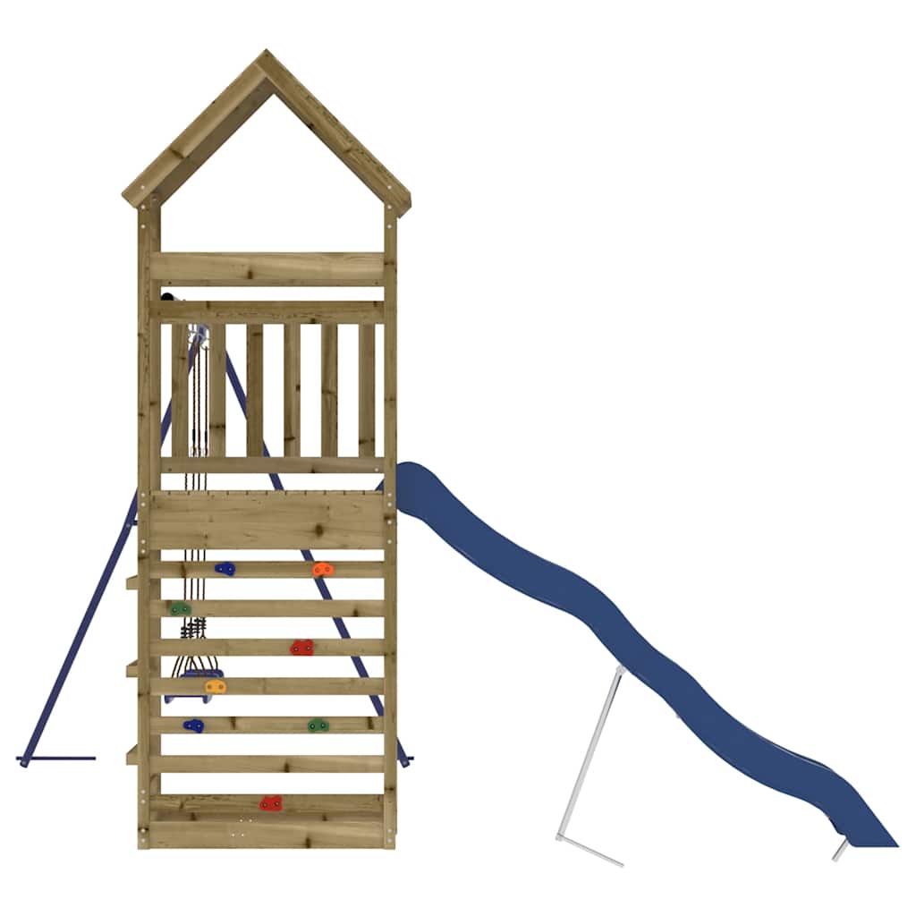 vidaXL Spielturm Imprägniertes Kiefernholz