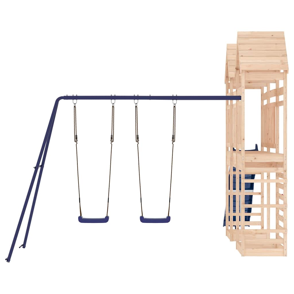 vidaXL Spielturm Massivholz Kiefer