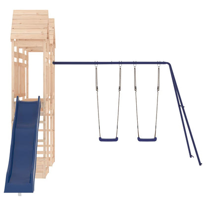 vidaXL Spielturm Massivholz Kiefer