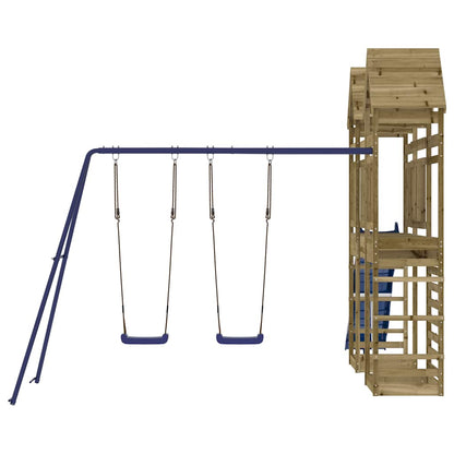 vidaXL Spielturm Imprägniertes Kiefernholz