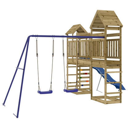 vidaXL Spielturm Imprägniertes Kiefernholz