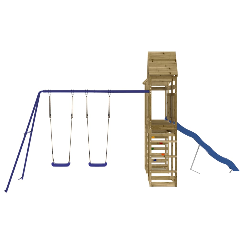 vidaXL Spielturm Imprägniertes Kiefernholz