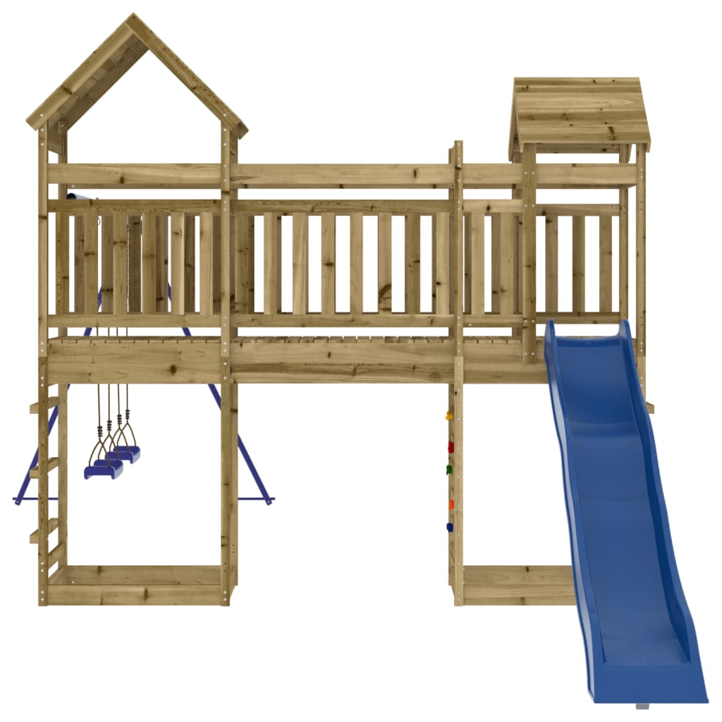 vidaXL Spielturm Imprägniertes Kiefernholz