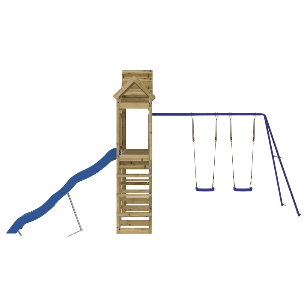 vidaXL Spielturm Imprägniertes Kiefernholz