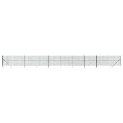 vidaXL Clôture à mailles soudées vert 1,4x25 m Acier galvanisé