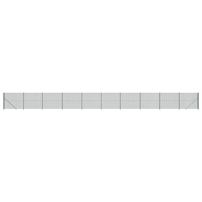 vidaXL Grillage avec bride de sol vert 1,4x25 m