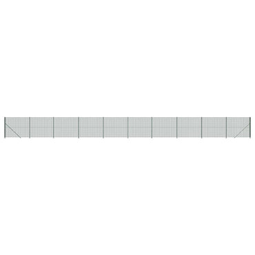 vidaXL Grillage avec bride de sol Vert 2,2x25 m