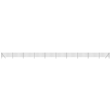 vidaXL Grillage Anthracite 0,8x25 m Acier galvanisé