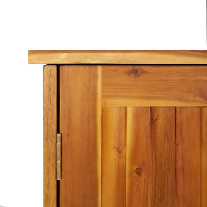 vidaXL Gartenschrank 75x35x70 cm Massivholz Akazie