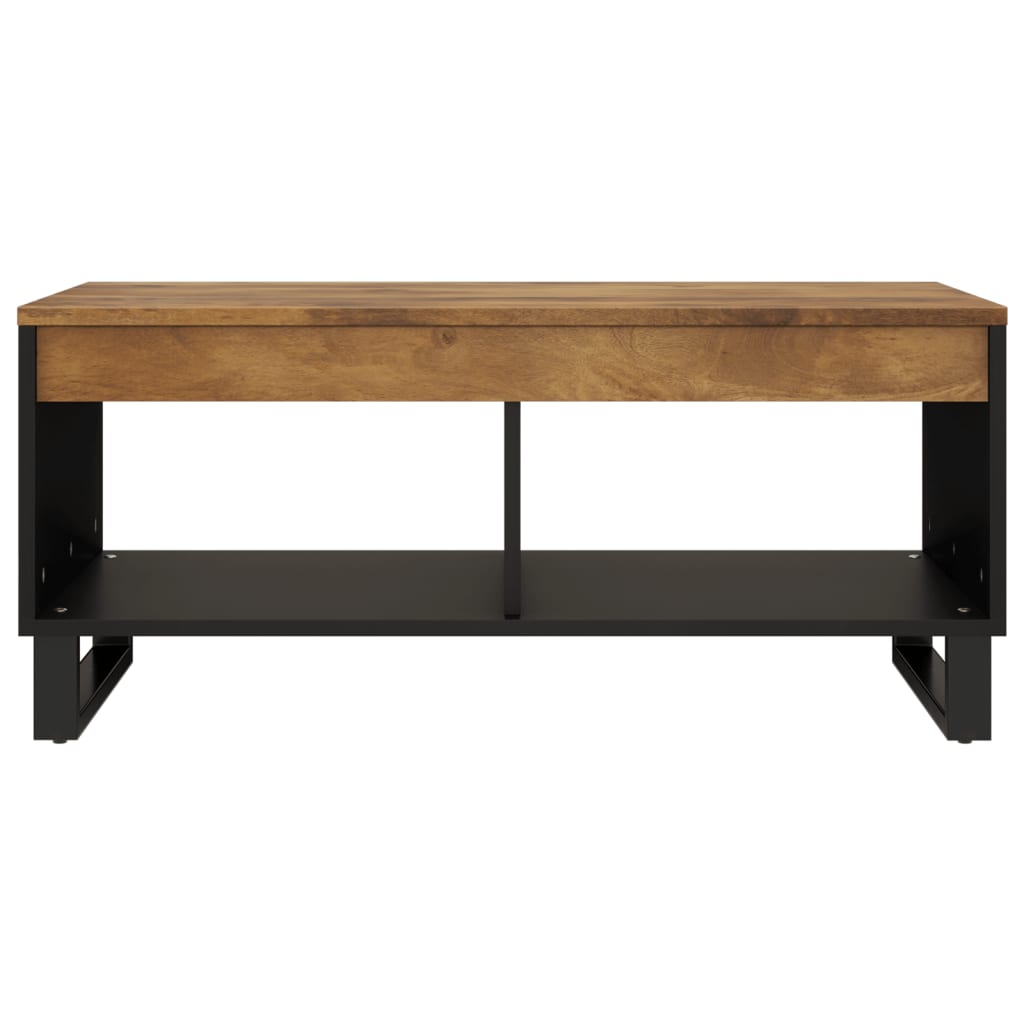 vidaXL Couchtisch 90x50x40 cm Massivholz Mango
