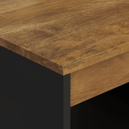 vidaXL Couchtisch 90x50x40 cm Massivholz Mango