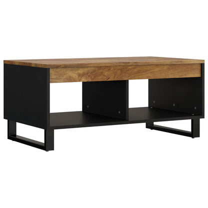 vidaXL Couchtisch 90x50x40 cm Massivholz Mango