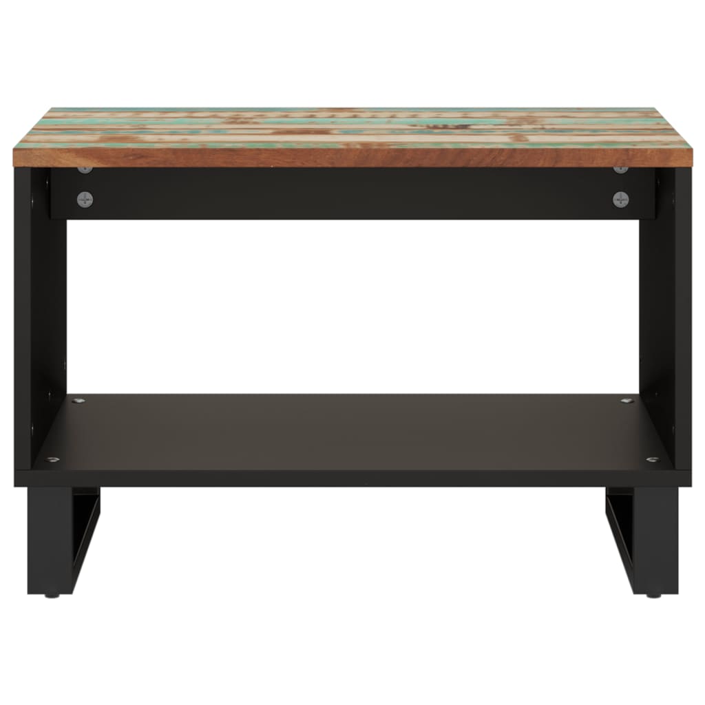 vidaXL Couchtisch 60x50x40 cm Altholz Massiv