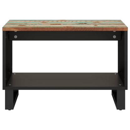vidaXL Couchtisch 60x50x40 cm Altholz Massiv