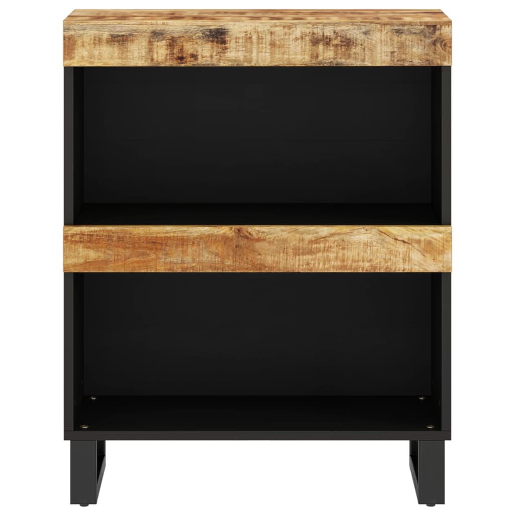 vidaXL Meuble d'appoint 60x33x75 cm Bois de manguier massif