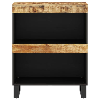 vidaXL Meuble d'appoint 60x33x75 cm Bois de manguier massif